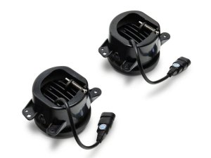 Jeep Wrangler Fog Lights - Raxiom - Tri-Bar LED - Amber - `07-`23