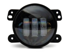 Jeep Wrangler Fog Lights - Raxiom - Tri-Bar LED - Amber - `07-`23