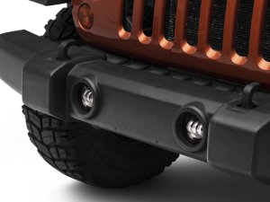 Jeep Wrangler JK Fog Lights - Raxiom - Tri-Bar LED - White - `07-`25