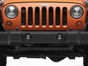 Jeep Wrangler JK Fog Lights - Raxiom - Tri-Bar LED - White - `07-`25