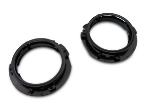 Jeep Wrangler Lighting Kit - Raxiom - Headlight Retro-Fit Kit w/ Harness - Black - `18-`23