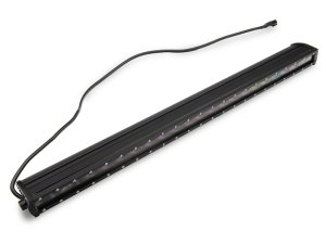 Jeep Wrangler Light Brackets - Hood - Raxiom - Axial Series 30-Inch Single Row LED Light Bar - Textured Black - `18-`23