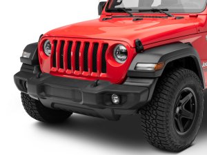 Jeep Gladiator JT LED Headlights - Raxiom - 9-Inch LED Headlights w/RGB Halo - Black Housing - `18-`22