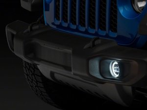 Jeep Wrangler JK Fog Lights - Raxiom - Axial Series LED w/ Halo - White - `07-`23