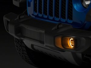 Jeep Wrangler JK Fog Lights - Raxiom - Axial Series LED w/ Halo - White - `07-`23