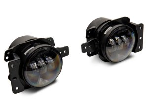 Jeep Wrangler JK Fog Lights - Front - Raxiom - Axial Series LED - `07-`23