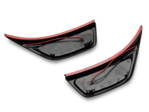 Jeep Wrangler JK Fender Vent LED Lights - Raxiom - Axial Series - Amber - `07-`18