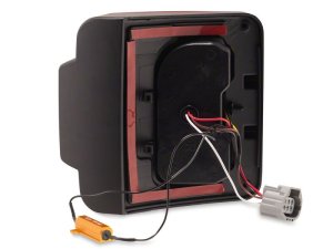 Jeep Wrangler LED Taillights - Raxiom - Clear Housing- Clear Lens - `07-`18