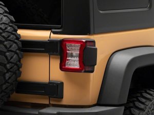 Jeep Wrangler LED Taillights - Raxiom - Clear Housing- Clear Lens - `07-`18
