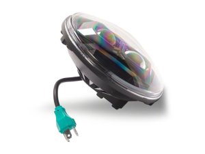 Jeep Wrangler JK LED Headlights - Raxiom - DB2 - Black - `07-`18