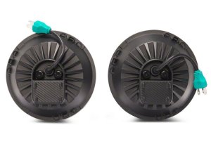 Jeep Wrangler JK LED Headlights - Raxiom - DB2 - Black - `07-`18