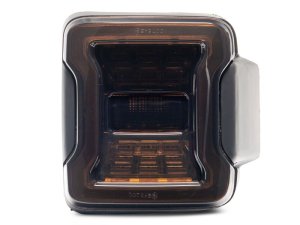 Jeep Wrangler LED Taillights - Raxiom - Red Housing, Smoked Lens - `18-`26