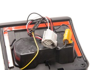 Jeep Wrangler LED Taillights - Rear - Raxiom - Smoked Lens - Red Housing - `07-`18