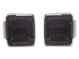 Jeep Wrangler LED Taillights - Rear - Raxiom - Smoked Lens - Red Housing - `07-`18