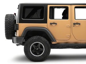 Jeep Wrangler JK LED Taillights - Raxiom - Axial Series JL Style - Smoked - `07-`18