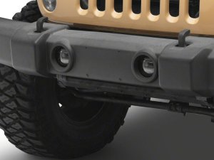 Jeep Wrangler JK Fog Lights - Raxiom - LED Angel Eye - Amber and White - `07-`18