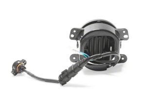 Jeep Wrangler JK Fog Lights - Raxiom - LED Angel Eye - Amber and White - `07-`18
