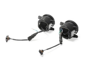 Jeep Wrangler JK Fog Lights - Raxiom - LED Angel Eye - Amber and White - `07-`18