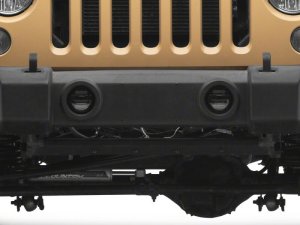 Jeep Wrangler JK Fog Lights - Raxiom - LED Angel Eye - Amber and White - `07-`18