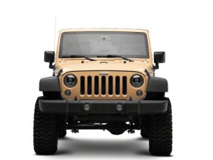 Jeep Wrangler JK LED Headlights - Raxiom - V2 Dragon Eye - Black Housing - `07-`18