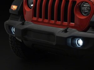 Jeep Wrangler Fog Lights - Raxiom - V2 LED Fog Lights with Amber Turn Signal - `18-`26