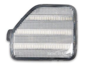 Jeep Wrangler JL Reflector Lamps - Rear - Raxiom - LED - Clear - `18-`26