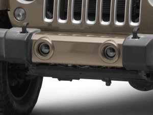 Jeep Wrangler Fog Lights - Raxiom - V2 LED Switchback with Amber Turn Signal and Halo Rings - `07-`18