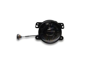 Jeep Wrangler JK Fog Lights - Raxiom - V2 LED Switchback with Amber Turn Signal and Halo Rings - `07-`18