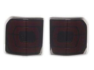Jeep Gladiator LED Taillights - Raxiom - Low Profile - Black Housing- Smoked Lens - `20-`26