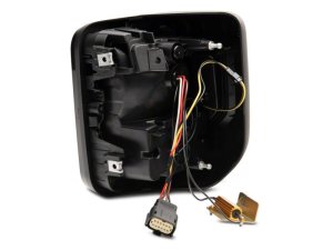 Jeep Gladiator JT Taillights - Rear - Raxiom - LED with Smoked Lens - Black - `20-`23