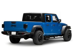 Jeep Gladiator JT Taillights - Rear - Raxiom - LED with Smoked Lens - Black - `20-`23