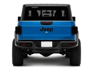 Jeep Gladiator JT Taillights - Rear - Raxiom - LED with Smoked Lens - Black - `20-`23