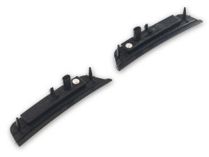 Jeep Grand Cherokee WK2 Side Marker Lights - Front - Raxiom - LED Amber - Clear - `22-`25