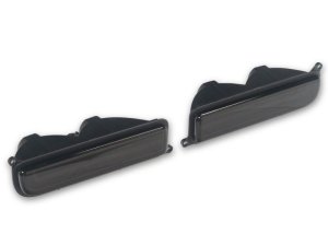 Jeep Cherokee XJ Side Markers - Front - Raxiom - LED, Black Housing - Smoked - `97-`01