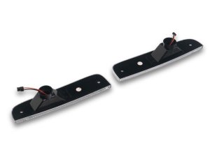 Jeep Cherokee XJ Side Marker Lights - Raxiom - Amber LED - Clear Lens - `97-`01