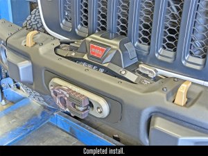 Jeep Wrangler JL Winch Mounts - Front - RockJock - Winch Plate Kit