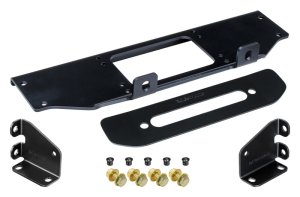 Jeep Wrangler JL Unlimited Winch Mounts - Front - RockJock - Winch Plate Kit