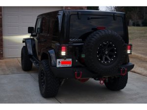 Jeep Wrangler Tail Lights - SPYDER - LED - Black - `07-`15