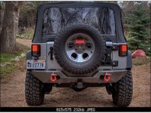Jeep Wrangler LED Tail Lights - SPYDER - Smoke - `07-`15