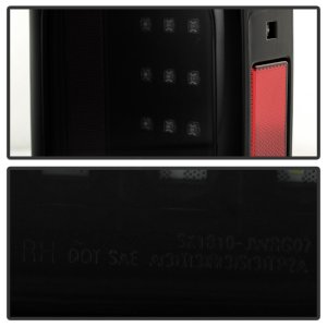 Jeep Wrangler Tail Lights - Rear - SPYDER - LED - Black Smoke - `07-`15