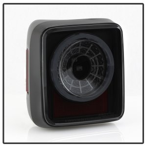 Jeep Wrangler LED Tail Lights - SPYDER - Sequential Turn Signal - Black Smoke - `19-`20