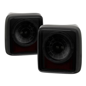 Jeep Wrangler LED Tail Lights - SPYDER - Sequential Turn Signal - Black Smoke - `19-`20 Jeep Wrangler LED Tail Lights - SPYDER - Sequential Turn Signal - Black Smoke - `19-`20