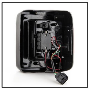 Jeep Wrangler LED Tail Lights - SPYDER - Sequential Turn Signal - Black Smoke - `19-`20