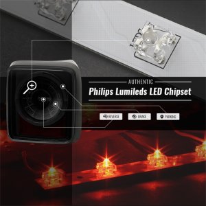 Jeep Wrangler LED Tail Lights - SPYDER - Sequential Turn Signal - Black Smoke - `19-`20