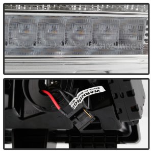 Jeep Wrangler Front Bumper Lights - SPYDER - Full LED Sequential Signal - Chrome - `18-`19