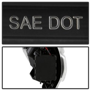 Jeep Wrangler LED Tail Lights - SPYDER - Sequential LED Turn Signal Lights - Black - `18-`20