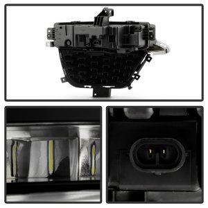 Jeep Grand Cherokee Fog Lights - SPYDER - OEM LED w/ Switch - Clear - `22-`24