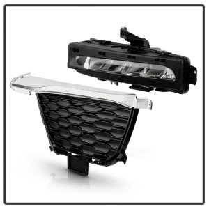 Jeep Grand Cherokee Fog Lights - SPYDER - OEM LED w/ Switch - Clear - `22-`24