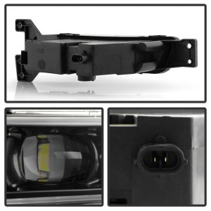 Jeep Grand Cherokee SRT Fog Lights - Left - SPYDER - OEM LED - `17-`21