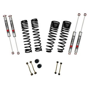 Jeep Gladiator JT Suspension Lift Kit - Front + Rear - Skyjacker - Dual Rate Long Travel + M95 Mono Shocks - Black - `20-`27